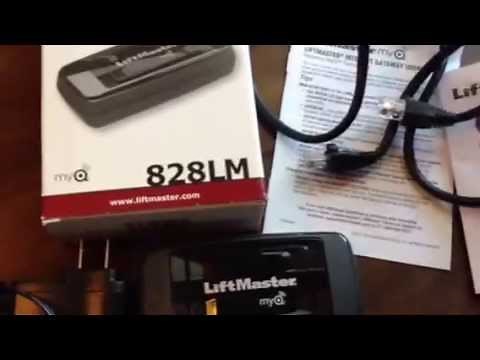 How To Set Up Liftmaster Internet Gateway 828LM