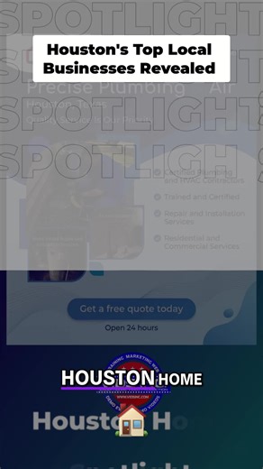 Giving respect to Houston's local businesses you can trust. Built on reviews, reputation, and pride. Thanks to the pros we trust and rank! Houston Area Business Spotlights Precise Plumbing & Air ⭐ 5 stars on Google⭐ Trusted Plumbing & Air conditionoing Services in Sugar Land, TX 🎁 This video is a free gift we created to spotlight businesses that earn their reputation. Need Plumbing or AC services? Check out their site and read what customers are saying, they’re doing it right. #HoustonBusinesse