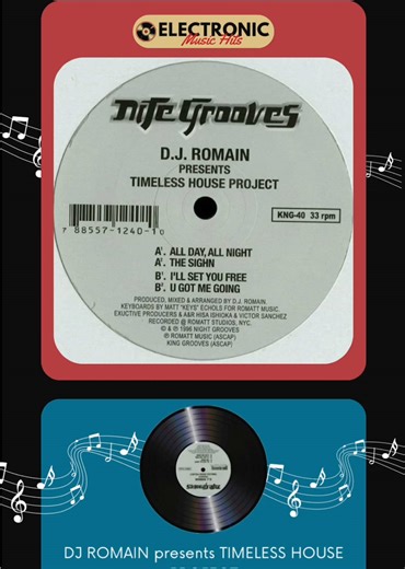 ▶️ Track: All Day, All Night 📀 E.P.: Timeless House Project 🎤Artista: DJ Romain presents Timeless House Project 🗓️Ano de lançamento: 1996 🔊Estilo: Electronic, House #músicaeletrônica #emusic #DJRomain #house #1996 Posted by: Fa.B.Anne 💖