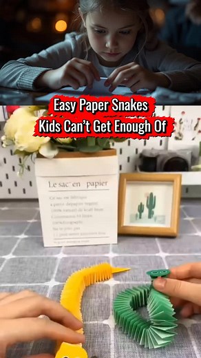 These easy paper snakes are the perfect craft to spark creativity and keep kids entertained for hours—simple, fun, and full of personality, they’re the kind of DIY project little ones just can’t get enough of. #kidscrafts #papercrafts #diyforkids | Play & Learn Family