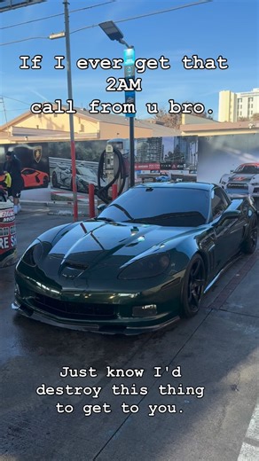 Another odd one on Instagram: "Using the full speedometer . . . . . . . #fyp #corvette #ls3 #virals #trendingreel"