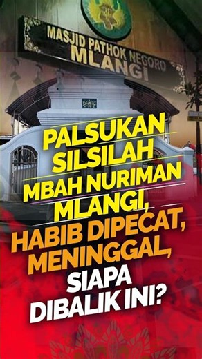 Habibkan, Mbah Raden Nur iman Mlangi, Dalangnya Blm Tertangkap, Habibnya dipecat Meninggal #shorts