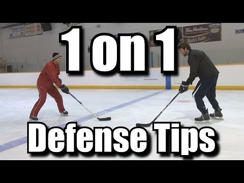 1 on 1 Defense Tips for Hockey