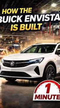 From Factory Floor to Showroom | How the Buick Envista Is Built in 1 Minute (Real Process)2025