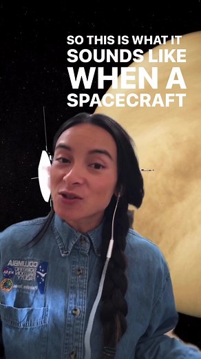 18K views · 491 reactions | In 2020, NASA’s Parker Solar Probe flew through Venus’ upper atmosphere and detected a natural radio signal. The data – sonified here – is helping scientists better understand how our sister planet became so inhospitable. #VisionsOfVenus #ParkerSolarProbe #Venus | NASA Space Alerts | Facebook