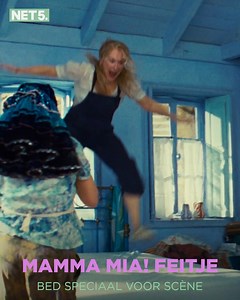 Net5 - Dit bed in Mamma Mia! werd speciaal gemaakt voor...