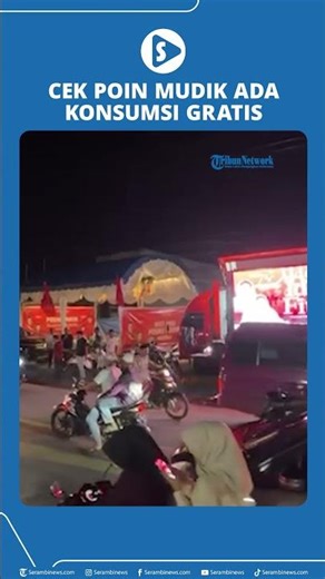 Offering a Comfortable Rest Area, Darul Makmur's Homecoming Checkpoints Provide Free Meals