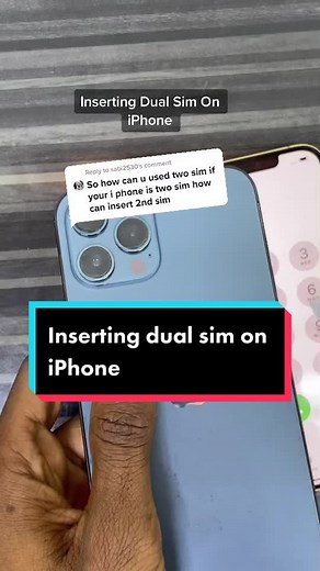 How to Insert Dual SIM on iPhone 11 Pro Max