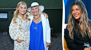 Bianca Ingrosso, Pernilla Wahlgren och Christina Schollin i samma ålder