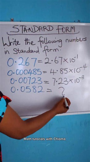 Chioma Okoye on Instagram: "Big numbers made simple 👉 welcome to standard form! #howto #solve #hack #math #viral #StudyTips #HighSchoolMath #education #MathTok #studymath #USStudents #SATMath"