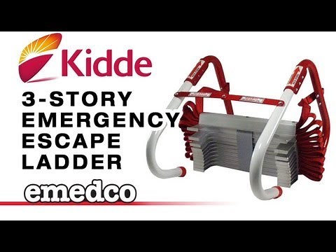 Kidde 3-Story Emergency Escape Ladder | Emedco Video