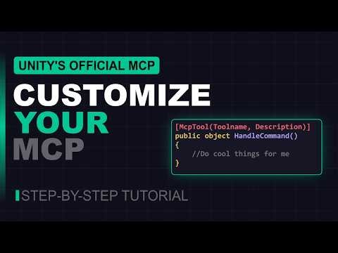 How to Create Custom MCP Tools for Unity | Quiz Included