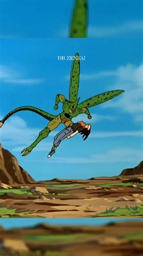 Cell is too Strong for Android 17 #dragonball #android17 #dbz