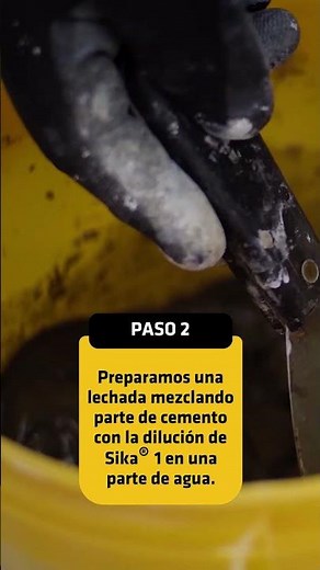 ¿Cómo impermeabilizar morteros y enlucidos con Sika 1?