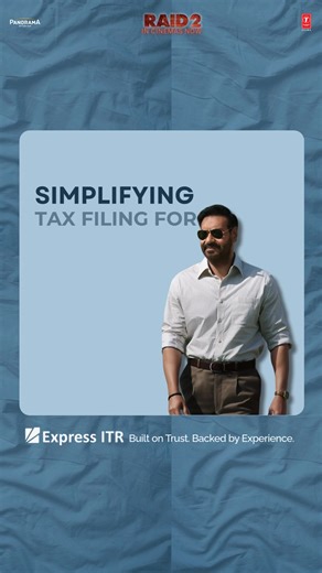 Ajay Devgn and 1.5 Lakh tax professionals trust ExpressITR for e-filing - year after year. ✔️ Unlimited returns ✔️ Automate Original, ITR-U & Revised Returns ✔️ Auto-file Form 10IEA ✔️ Auto-fetch AIS & 26AS ✔️ Bulk Filing & Multi-user Access Increase your efficiency 7X with India’s most trusted tax software. | KDK Softwares