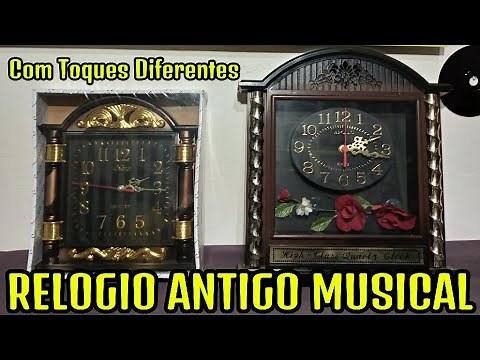 ⏲Relógios de Paredes Musicais Antigos / Com Toques Diferentes + Restauração🕰