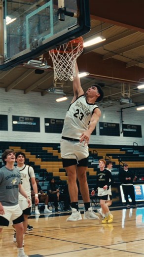 IT'S THE END OF AN ERA 🏀 The other day a Facebook memory popped up of Tyson playing basketball in the house. He was 2 years. Id like to say it was the moment he fell in love ❤️ During the summer he told me he didn't know if he wanted to play this year. I told him I needed more warning if this was going to be the last time I would get to see him play. And Ive been waiting his whole high school career for that Senior poster to have. I'm so glad he did because watching him has been one of the joys