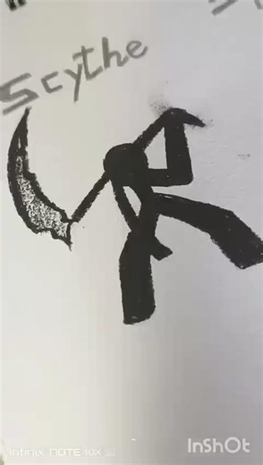 how to draw body with spear , scythe , katana ||spear,scythe,katana||