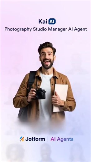 Photography Studio Manager AI Agent | Jotform