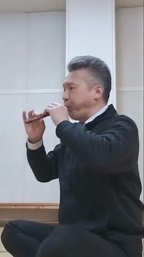 雅楽 篳篥稽古 盤渉調 越殿楽（二返後の一つ目の太鼓）