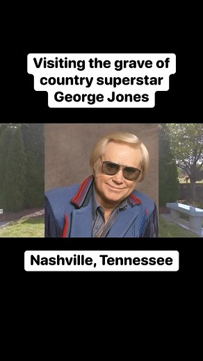 129K views · 4.3K reactions | Visiting the grave of country music superstar George Jones at Woodlawn Memorial Park in Nashville, Tennessee. #georgejones #famousgraves #cemetery | Freyzel Productions | Facebook
