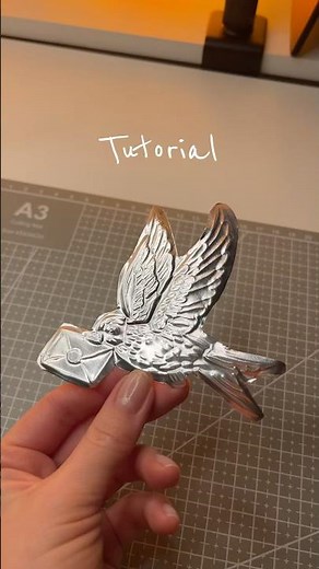 Day 16/ Here's how I using embossing foil #embossing #art #tutorial #artist #foil