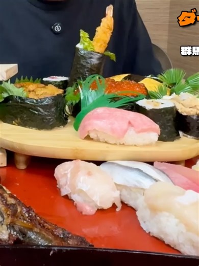【大食い】総重量5kgを超える巨大寿司のフルコース？！行列のできる寿司屋のデカくてうまい寿司を堪能してきた！！〜ダイニングまさ坊さん〜【大胃王】【群馬県】05