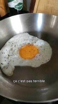 Exactly the same egg… but not cooked the same way