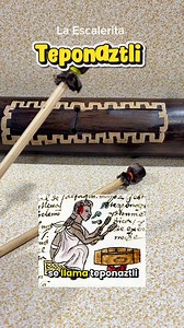 Teponaztli #comprascdmx #laescalerita #artesaniascdmx #instrumentosprehispanicos #artesanias | La Escalerita - Artesanías de Madera