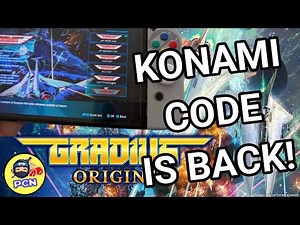 Unlock an Extra Games Using the Konami Code | Gradius Origins | Nintendo Switch, Steam, Xbox, PS4/5