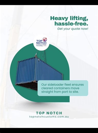 Efficient Container Transportation with Sideloader Services