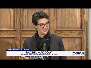 Rachel Maddow: "The story of our democracy right now...is the most important story in the world."