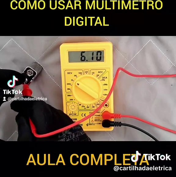 Aula Completa sobre Multímetro Digital e suas Medidas