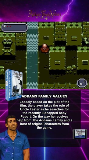 Addams Family Values (U) (Sega Genesis) - Retro gameplay highlight......