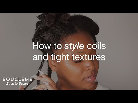 How To Style Coily Hair for Moisture & Elongation | Bouclème Back to Basics