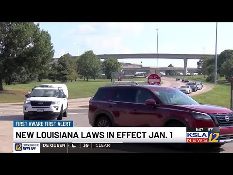 New laws go into effect in Louisiana in 2026