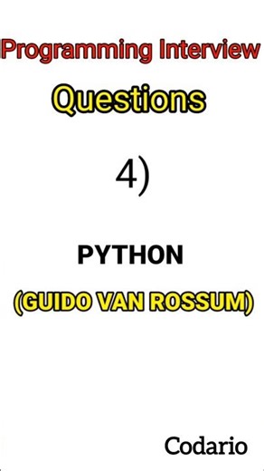 Programming Languages & Their Creators🤯|You Must Know This! #shorts#language#creator#programming#fun