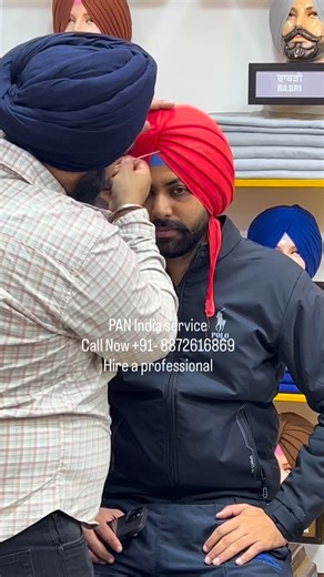 C H O B B E R 🐅 on Instagram: "Hire a professional turban tyer PAN India service +91-8872616869 @manpreet_kambojj_84 Weddings | Events | Photoshoots Turban Tying On-Location Service Cultural, Hire a professional- #trendingreels #pagg #paggpatialashahi #instagram #videoshoot"