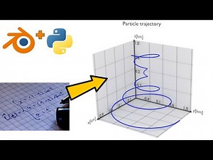 Blender - How to create 3D line plots (scientific paper quality)