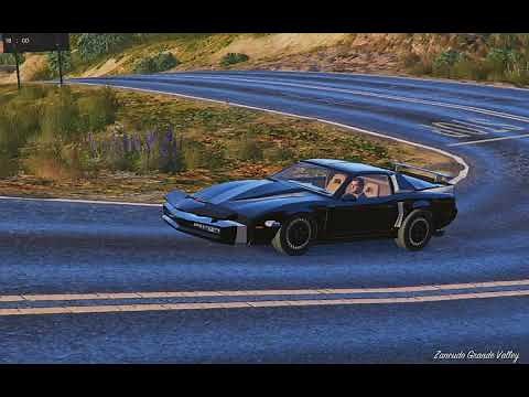 Knight Rider - Super Pursuit Mode Cinematic Tour in GTA 5
