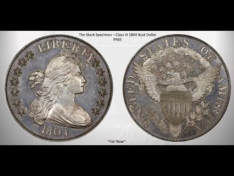 Provenances of the 1804 dollar by PCNS member Douglas Ward