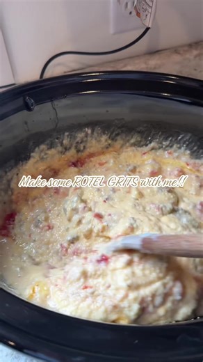 You’ll be scraping your bowl!! Ingredients: -Jim dandy grits -1 stick of real butter -1lb velveeta -1 can of rotel -1lb of sausage Directions: Brown and crumble sausage. Cook grits per directions on box. Add all other ingredients, mix well. Cook until Velveeta & butter is melted! #fyp #sidedish #partyfood #partyfoodideas #easyrecipe