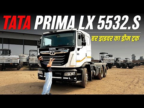 Tata Prima LX 5532.S Review | 320 HP Power| Features | Mileage | Price | Most Powerful 55 Ton Truck