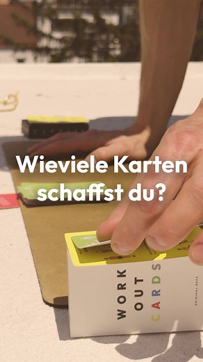 Die 100 effektivsten Übungen ohne Geräte. | Workout Cards