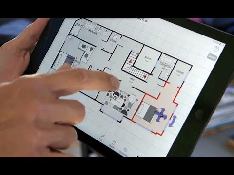 تطبيق محاكاة المخططات وتصميمها بشكل سهل وسريع magicplan ❤💕