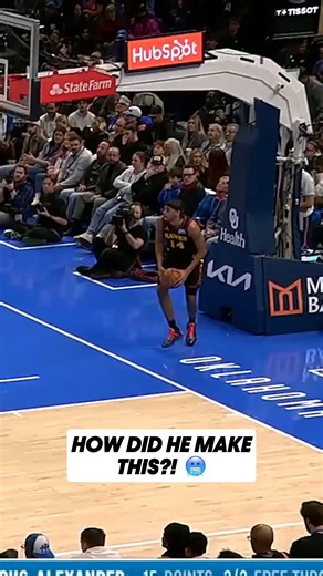 One leg. One arm. Half court. Buzzer Beater. That’s ridiculous 🔥
