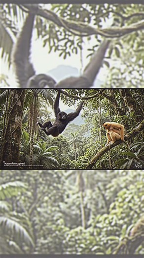 Gibão-de-hainan (Nomascus hainanus) 🐒🌳​