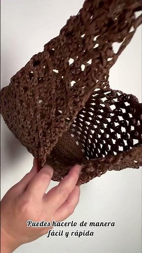 "RAFFIA BAG with OVAL BASE 👜 | Continuous Granny Stitch Crochet | Step-by-Step Tutorial