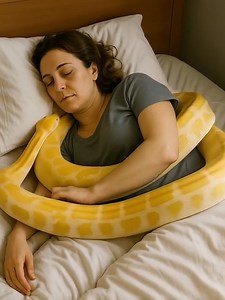 6.9K views · 9 comments | A woman raised a huge python at home: one day the snake began to behave strangely, stopped eating and wrapped itself around its owner's waist, and then the woman learned something terrible about her  Read more in comments | The Inquisitive | Facebook