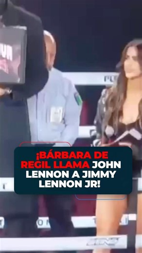 Barbara de Regil calls John Lennon Jimmy Lennon Jr!